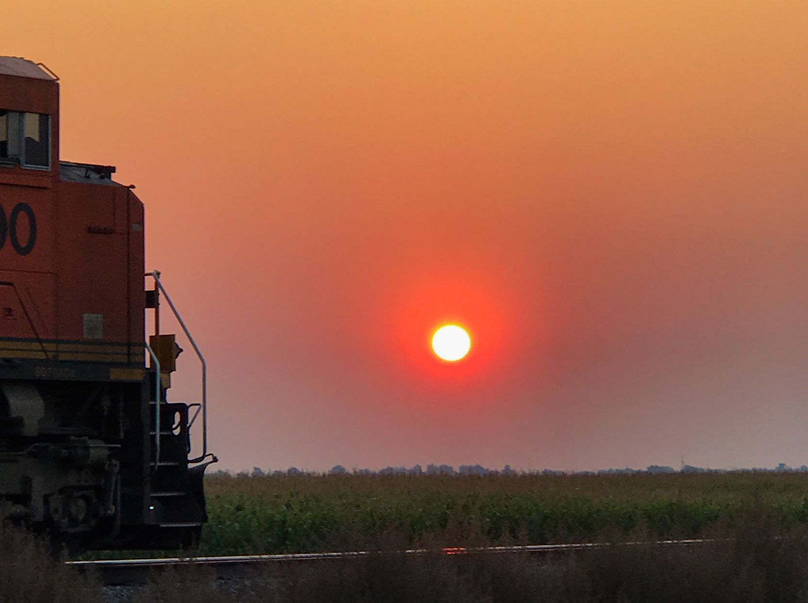 View from the rails